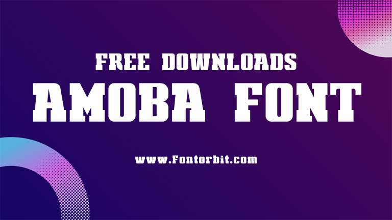 Amoba Font Free Download