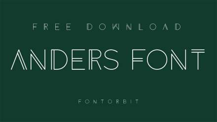 The Anders Font Free Download