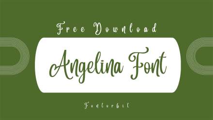 Angelina Font Free Download