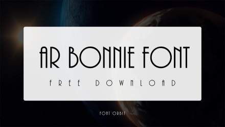 AR Bonnie Font Free Download