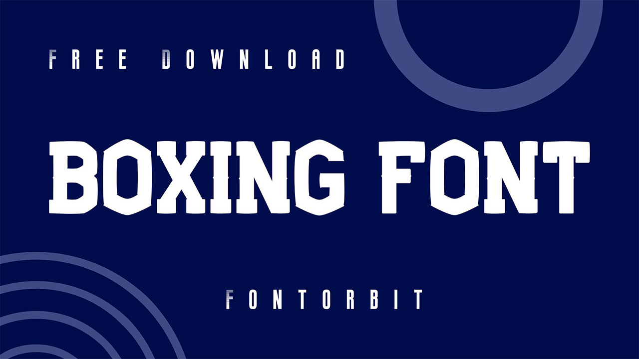 Boxing Font