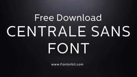 Centrale Sans Font Free Download