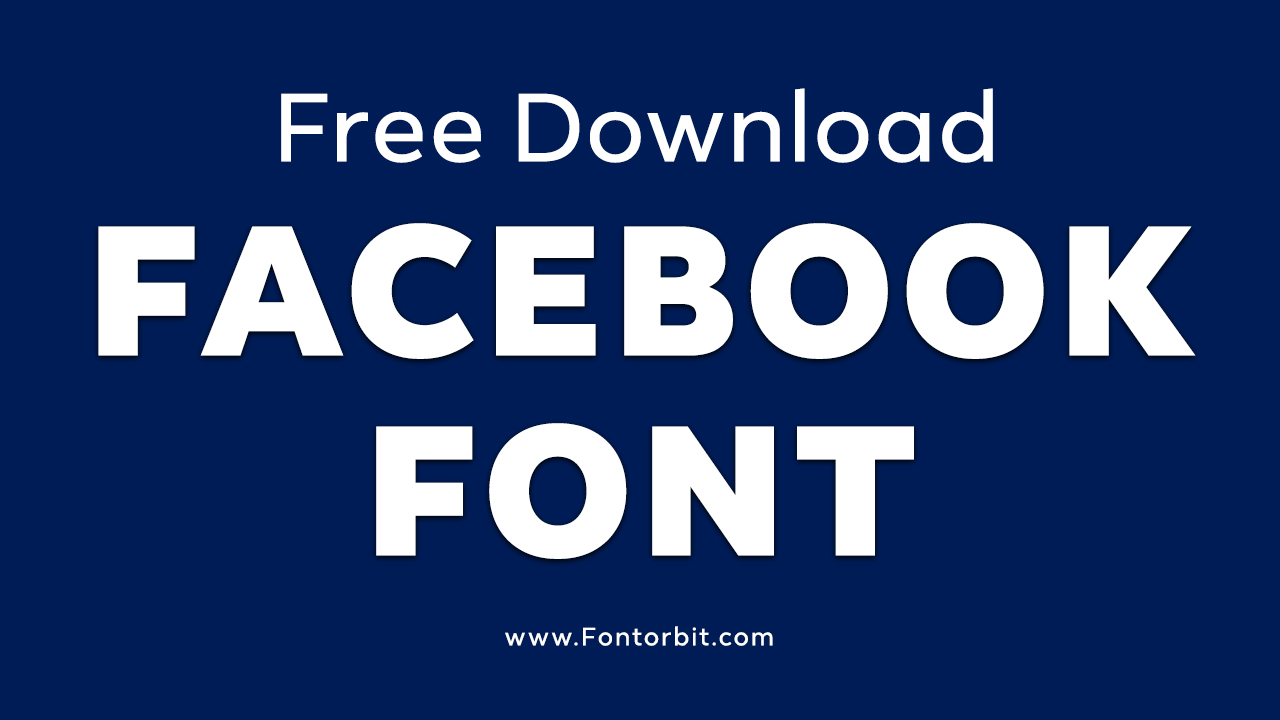 Facebook Font