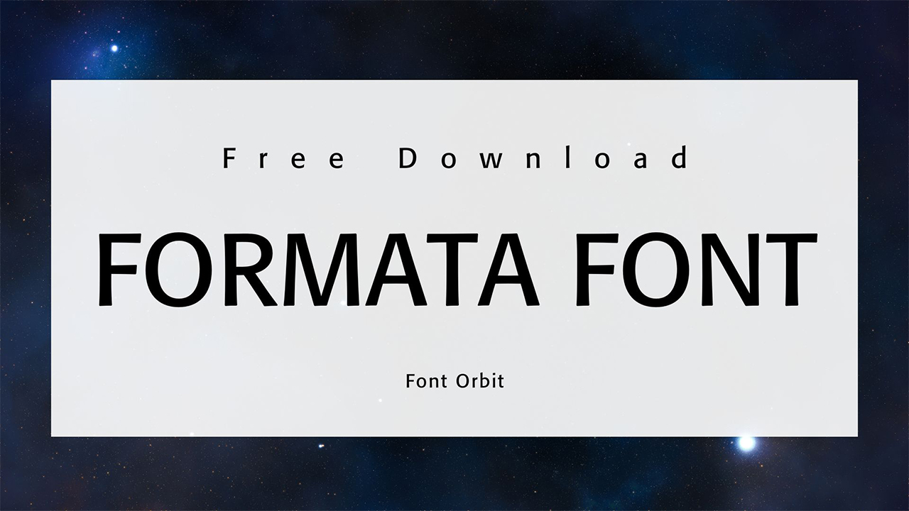 Formata Font