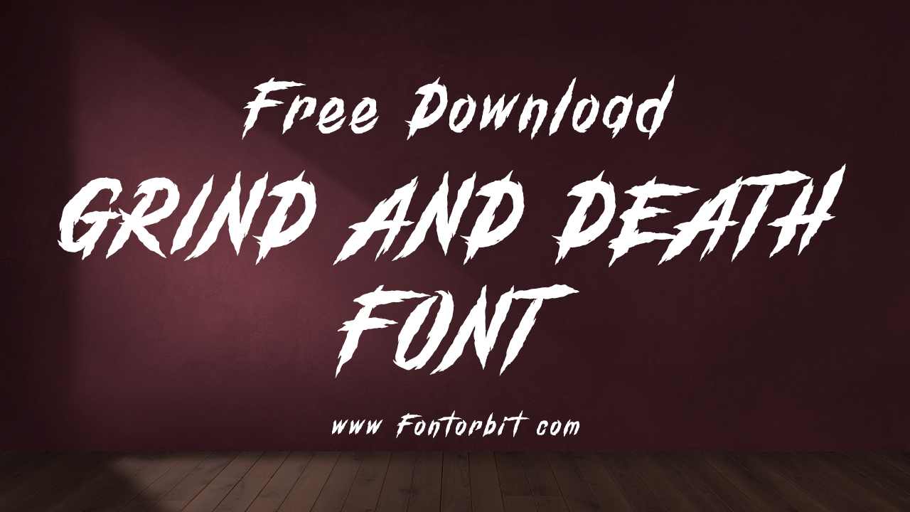 Grind And Death Font