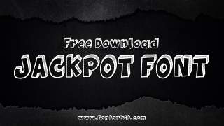 Jackpot Font Free Download