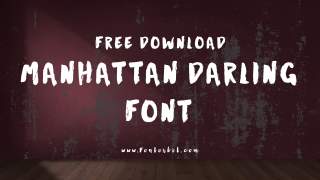 Manhattan Darling Font Free Download