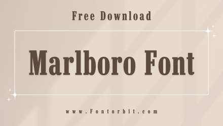 Marlboro Font Free Download