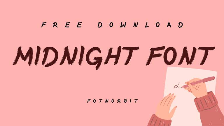 Midnight Font Free Download