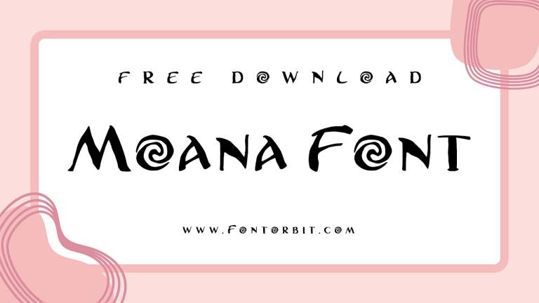 Moana Font