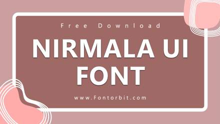 Nirmala UI Font Free Download