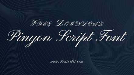 Pinyon Script Font Free Download