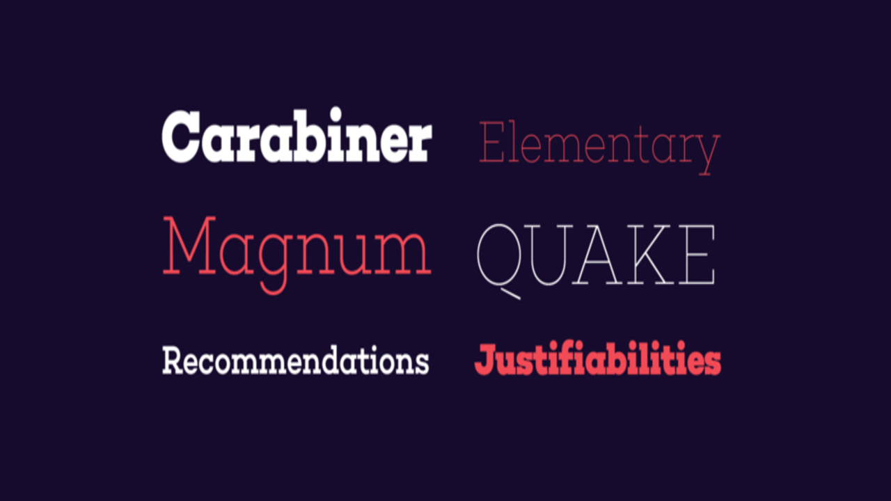 The Choplin Font Family