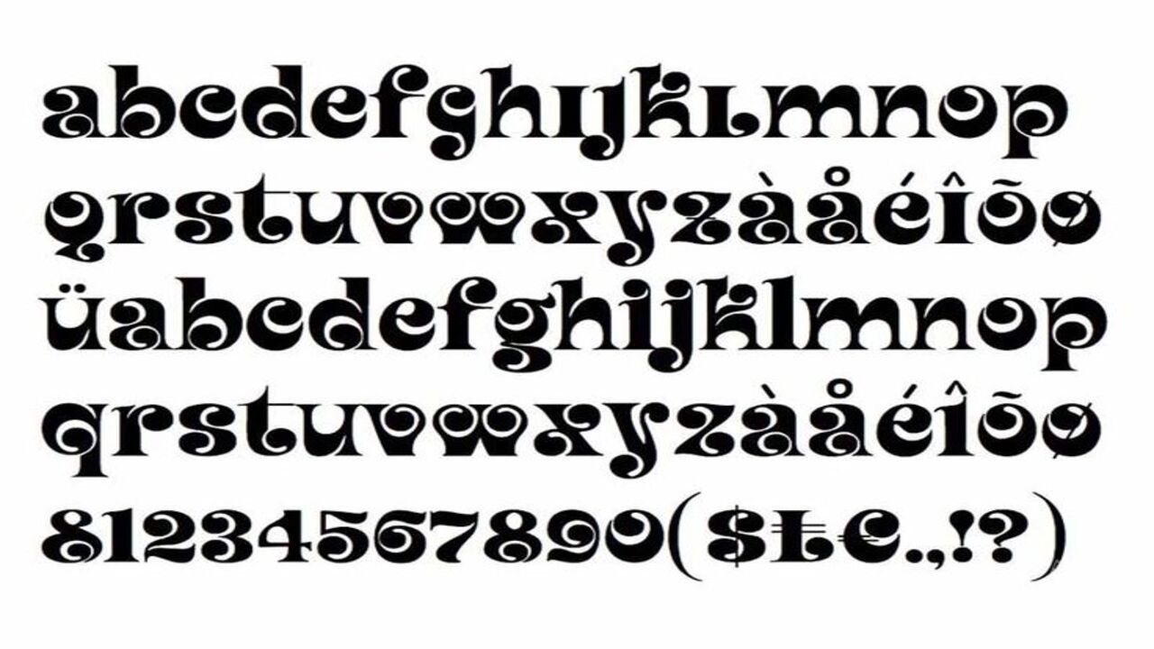 The Jojo Font Family Includes