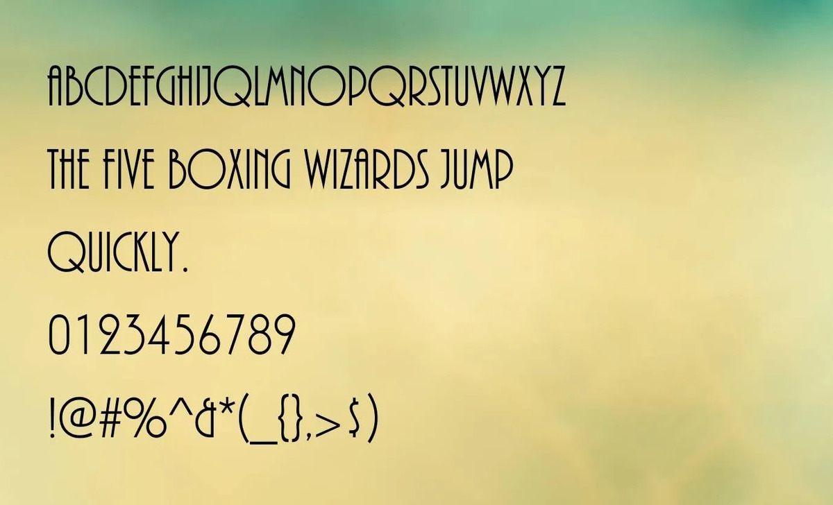 Type Of The AR Bonnie Font (Font Family)