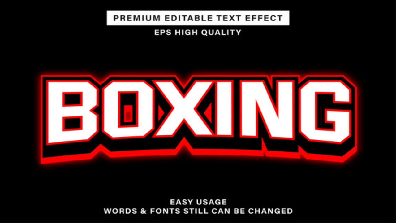 Type Of The Boxing Font