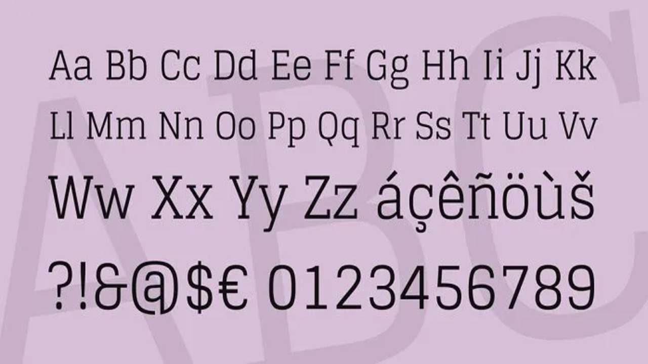 Type Of The Glegoo Font (Font Family)