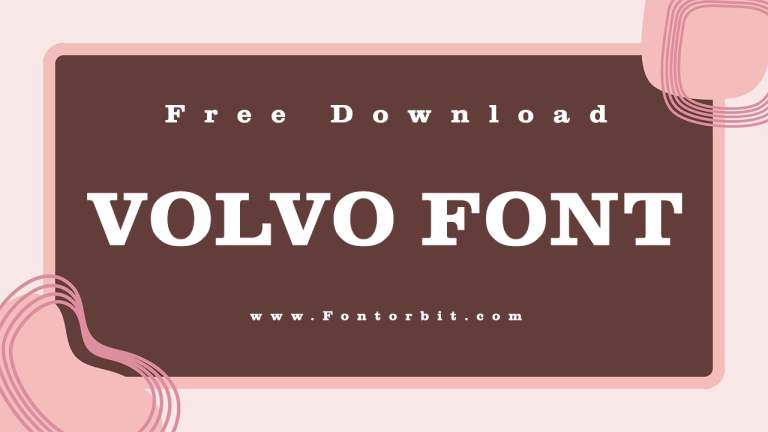 Volvo Font