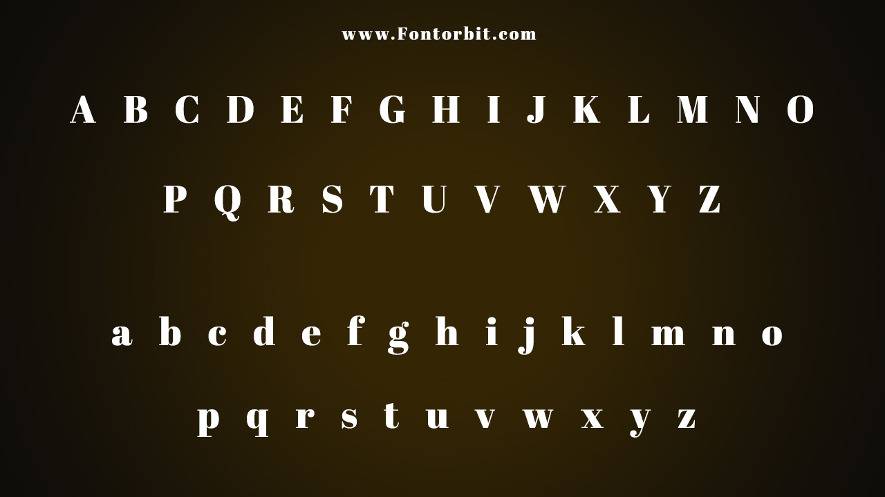 Abril Fatface Font Family Includes