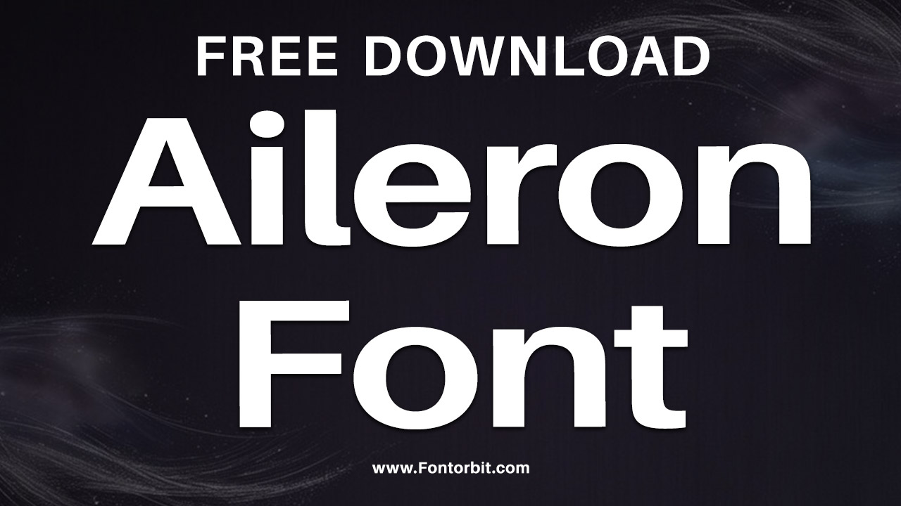 Aileron Font