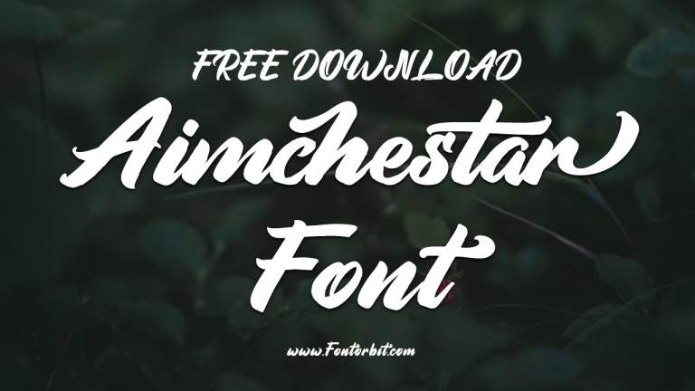 Aimchestar Font