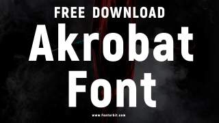 Akrobat Font Free Download