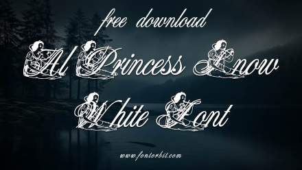 Al Princess Snow White Font Free Download