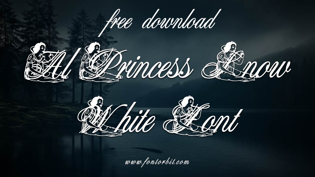 Al Princess Snow White Font