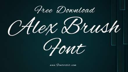 Alex Brush Font Free Download