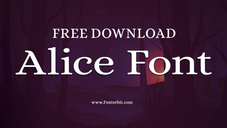 Alice Font Free Download