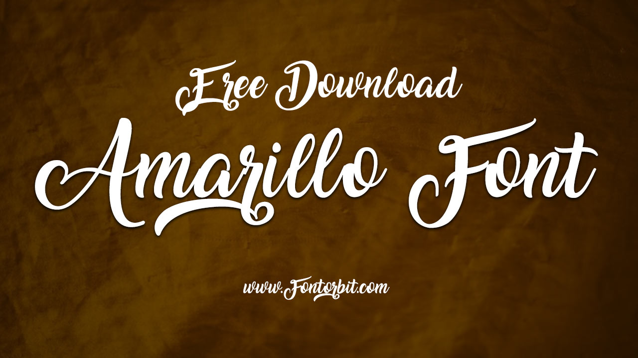 Amarillo Font