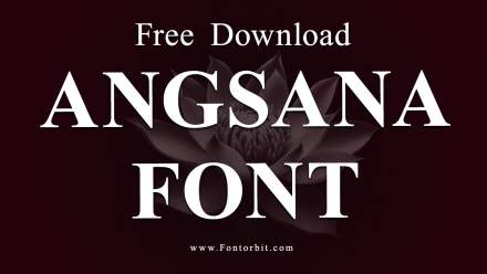 Angsana Font Free Download