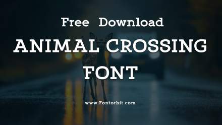 Animal Crossing Font Free Download