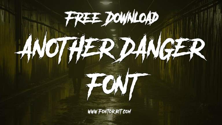 Another Danger Font Free Download