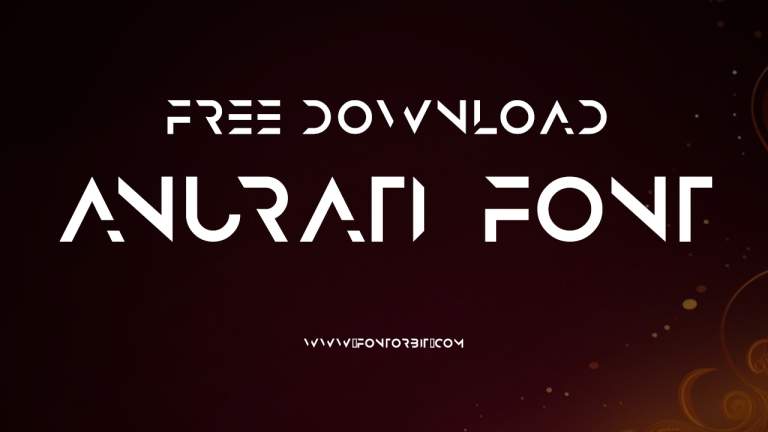 Anurati Font Free Download