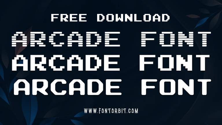 Arcade Font Free Download