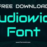 Audiowide Font Free Download