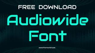 Audiowide Font Free Download