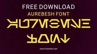 Aurebesh Font Free Download