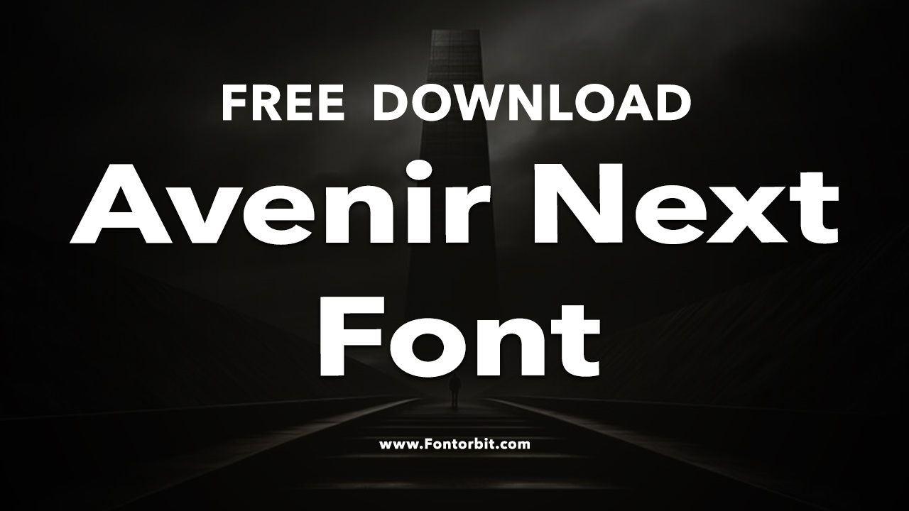 Avenir Next Font