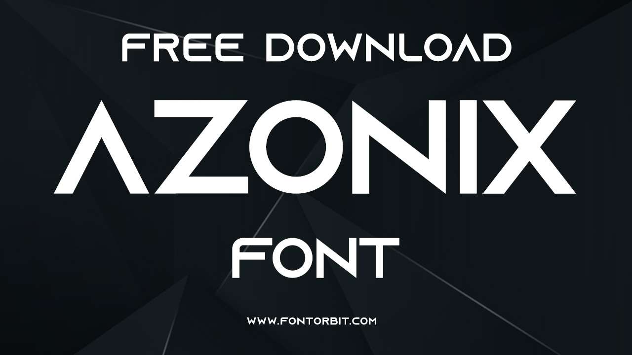 Azonix Font