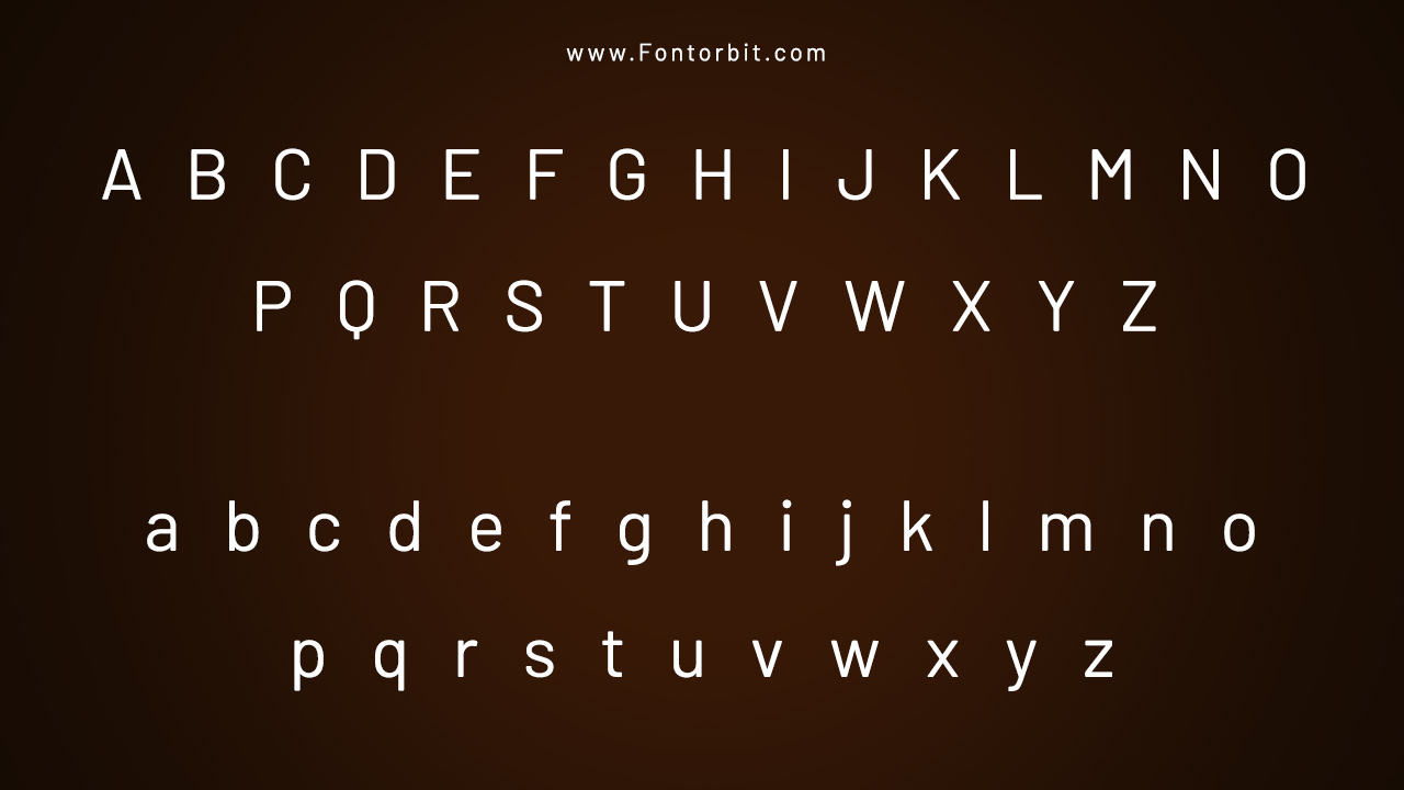 Barlow Font Family Includes