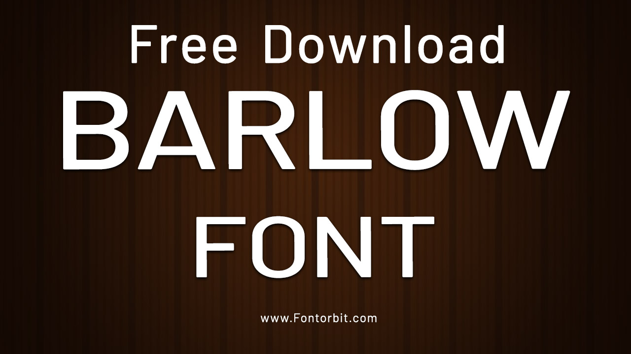 Barlow Font