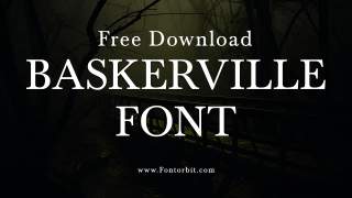 Baskerville Font Free Download