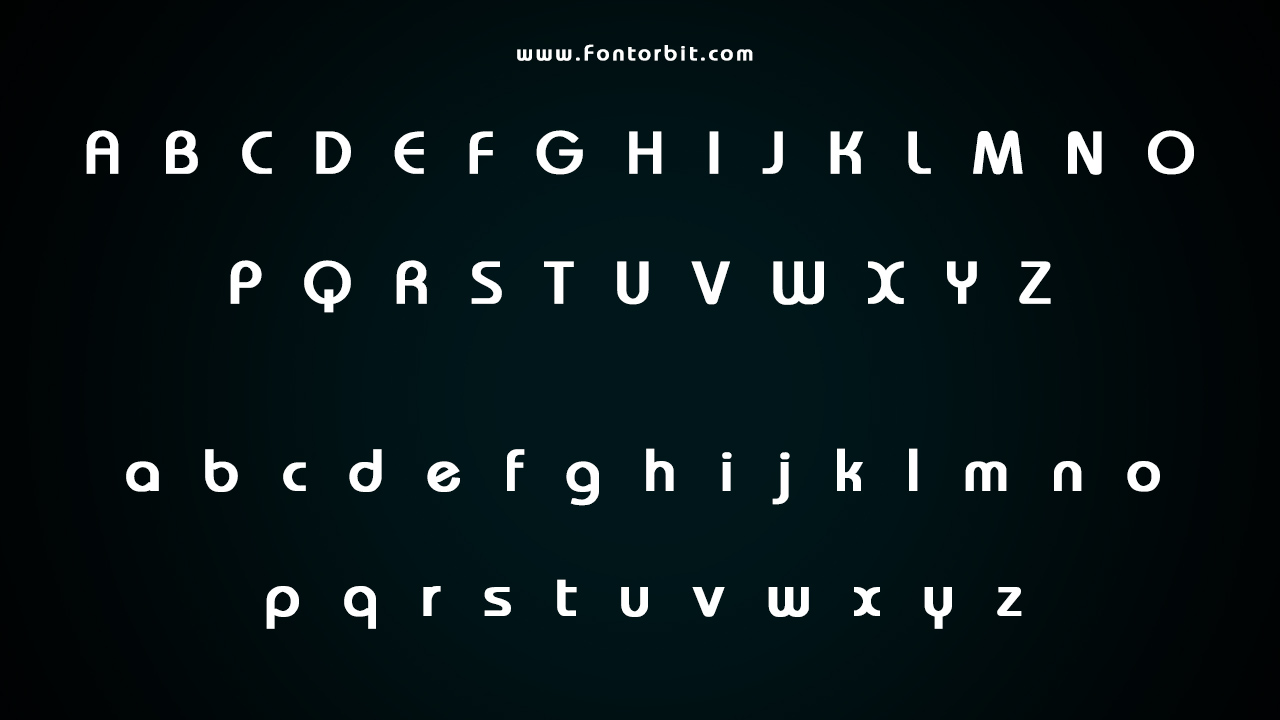 Bauhaus Font Family Includes