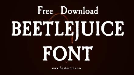 Beetlejuice Font Free Download