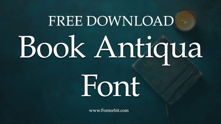 Book Antiqua Font Free Download