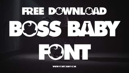 Boss Baby Font Free Download