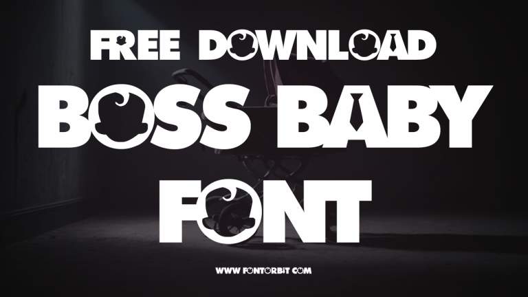 Boss Baby Font