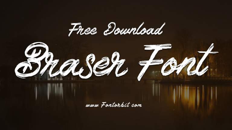 Braser Font Free Download